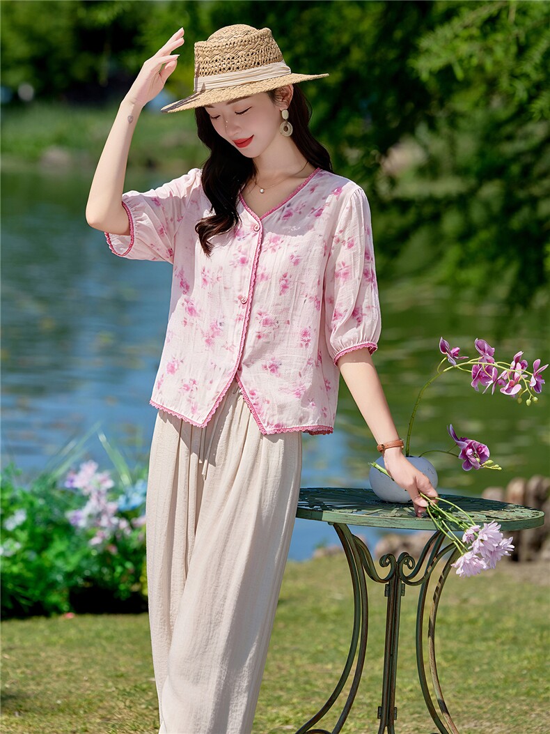 现货.新品2026年夏季时尚品质女士两件套套装,女装套装/套裙,依万里