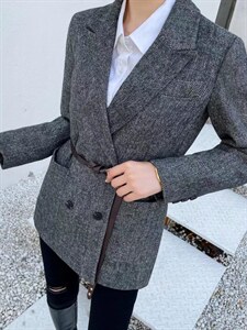 【现货】新款 2021冬装新款呢料外套，其它，百媚丽人