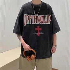 男圆领T恤宽松短袖Y89P28，男装T恤，星座1116-2
