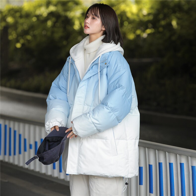 ! 2025新款加厚棉服冬季连帽渐变棉衣服 815A-MM88702-P78特图片