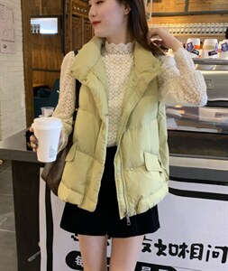 跑量彩色羽绒马甲,女装马甲,朵缇