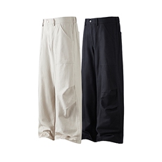 平铺大码宽松直通纯棉水洗休闲裤长裤A014-DY25233-P60-控88，男装休闲裤，电商A014
