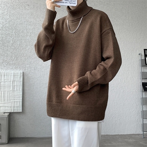 8XL-M 神款搭配！！！特大码高领毛衣男打底衫百搭内搭MY1214P45图片