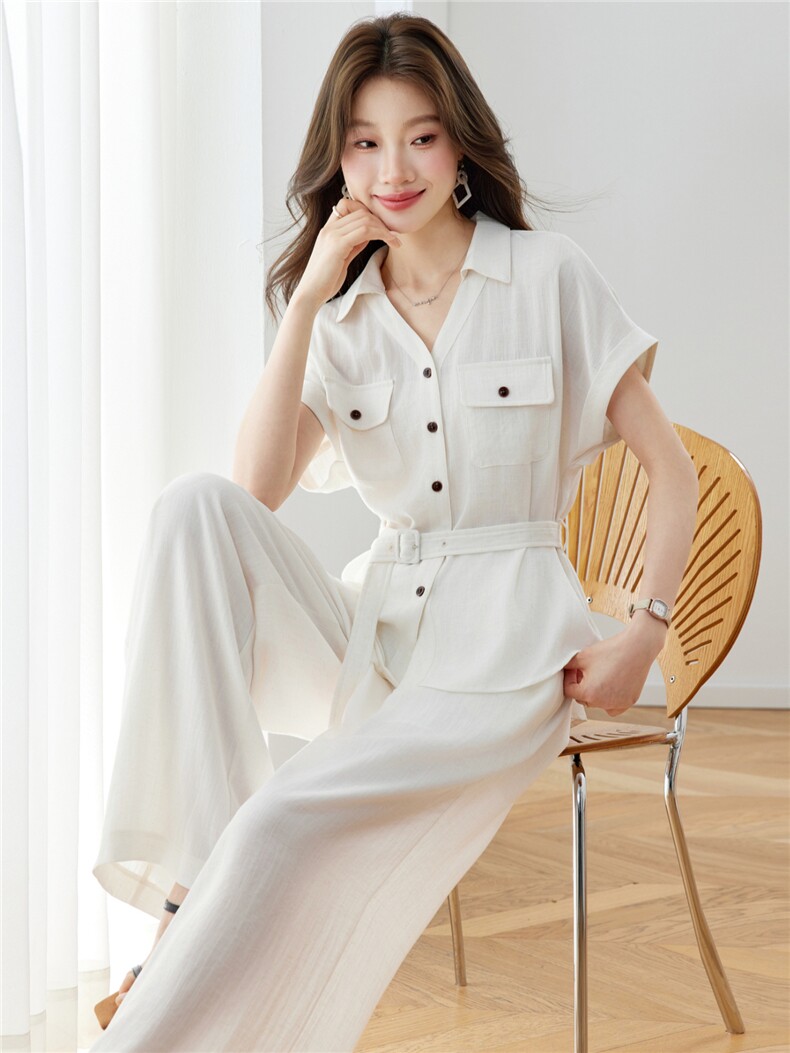 2026年夏季夏季休闲风两件套,女装套装/套裙,素月