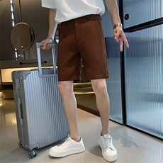 夏季原宿宽松型简约男青春流行休闲气质2023西裤短裤ins潮H302，男装西裤，星座1116A-2（原606A-1）