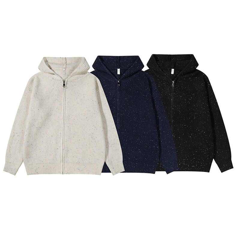 2025秋季新款高级感宽松软糯针织衫长袖慵懒风套头针织毛衣，男装针织衫/毛衣，星座506A