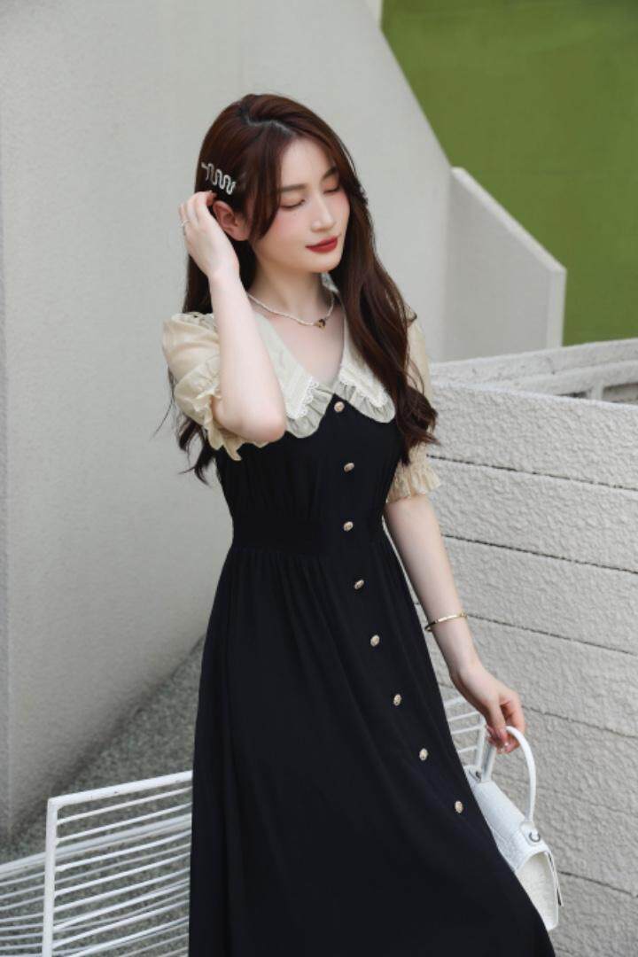 2022夏装新款韩版时尚连衣裙，女装连衣裙，衣佳佰分(1F)