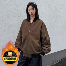 重磅美式水洗做旧工装秋冬新款夹克棉衣外套436-997-P125178，男装夹克，电商A436