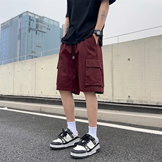 外景美式宽松工装短裤男夏季直筒休闲五分裤子-A1056TP30控48，男装牛仔裤，电商B241