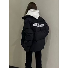 立领羽绒棉服女加厚小个子宽松棉袄面包服棉衣冬装外套M789，男装棉衣，星座1116A（原606A-3）