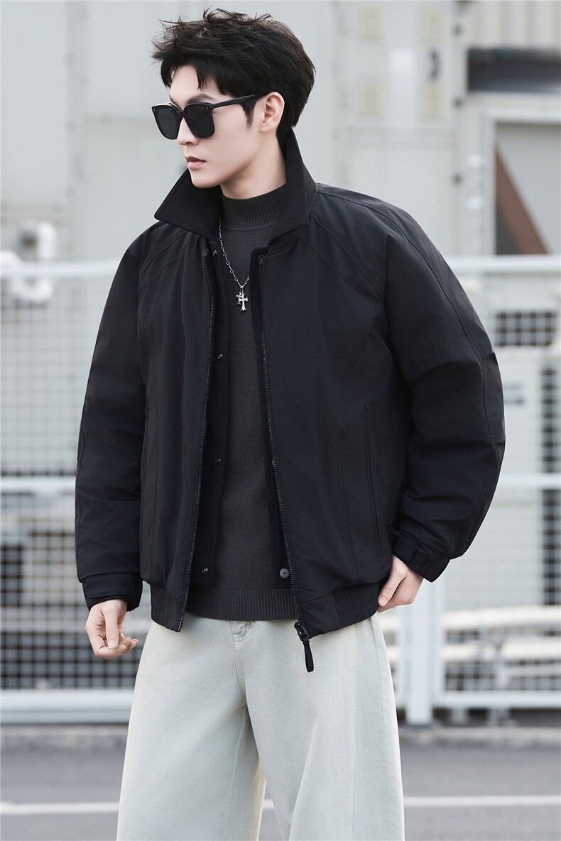 M-4XLB3533626P260黑2025新款羽绒服男【标50绒110-150g】,男装羽绒服,电商B353