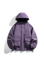 秋季户外连帽夹克男外套男女同款DSA157B-JK7811-P75，男装夹克，电商A157B