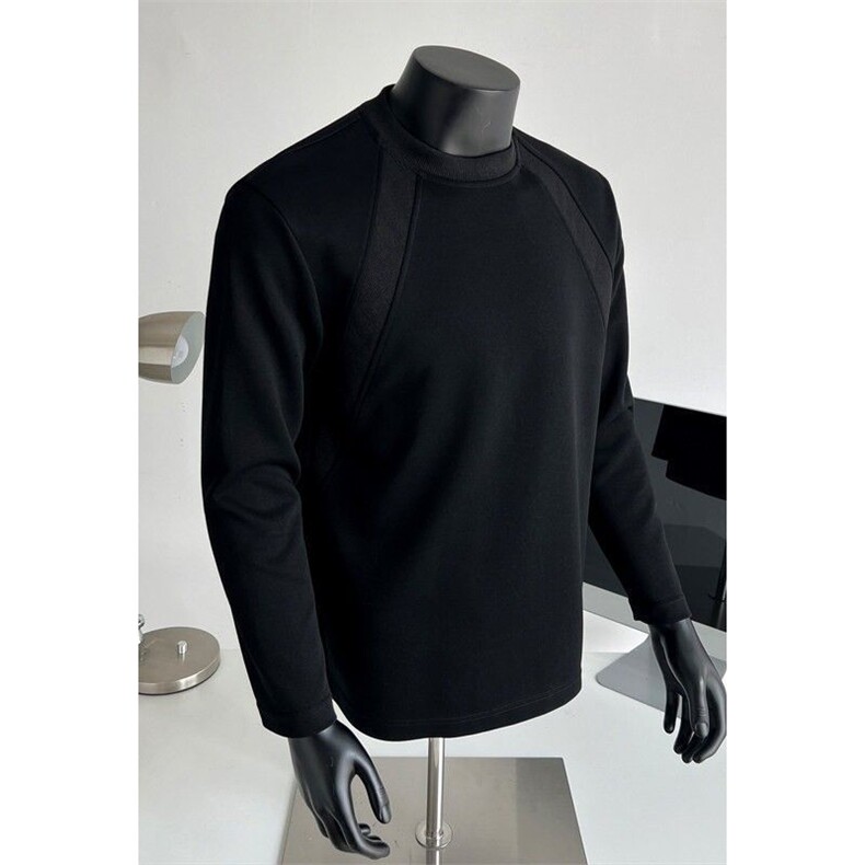 1506-1/GE060/P31圆领卫衣新款衣服男秋季痞帅大码套头衫宽松长袖,男装卫衣,星座1506A