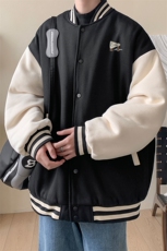 ！棒球服棉衣男棉衣男士棉服男冬季棉袄外套男BJM451-P90，男装棉衣，电商B371