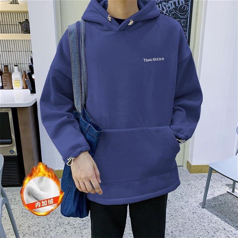 港风chic男生卫衣潮流连帽秋季韩版宽松原宿外套,男装卫衣,星座813-2
