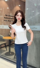 2025百搭时尚燕尾鱼骨香氛半袖,女装T恤,雪兔电商全品类, 2025百搭时尚燕尾鱼骨香氛半袖,女装T恤,雪兔电商全品类,