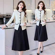 小香风外套女2025春秋新款名媛气质修身显瘦洋气减龄休闲百搭上衣，女装西装，火爆靓佳人