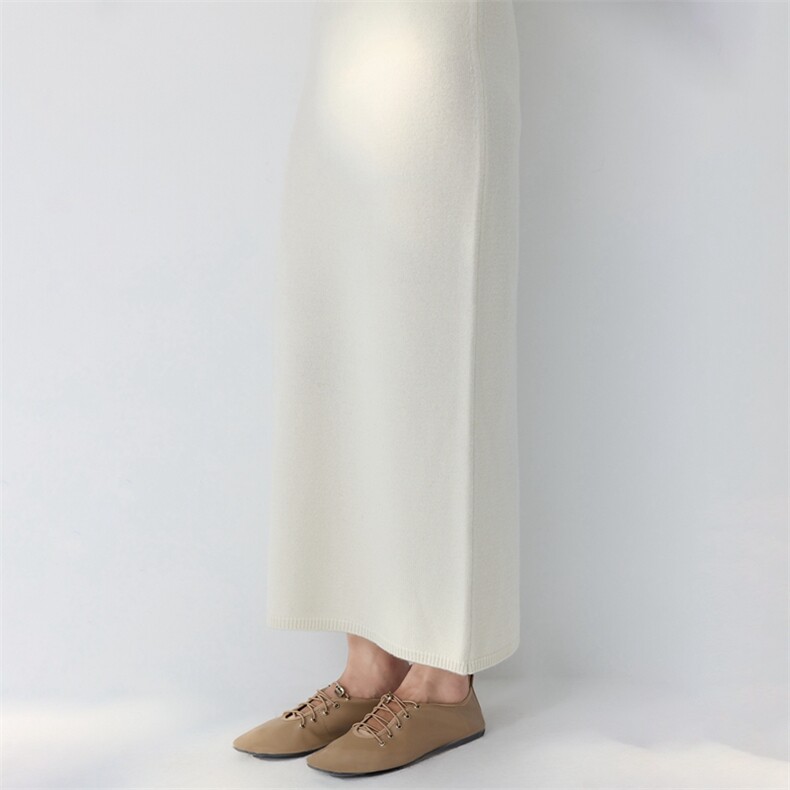 2025年秋季新款中长款真职业半身裙时尚休闲通勤百搭，女装半身裙，金暖绒