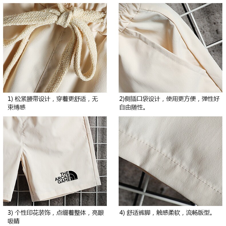 DK39232-P15港风休闲短裤男士大码运动五分裤男中裤男马裤网格,男装休闲裤,电商A040A