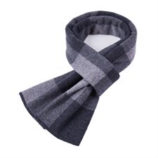 B1045加厚韩版羊毛围脖礼盒装山羊绒围巾男冬季羊绒保暖围巾，围巾手套帽子，星座510A-1