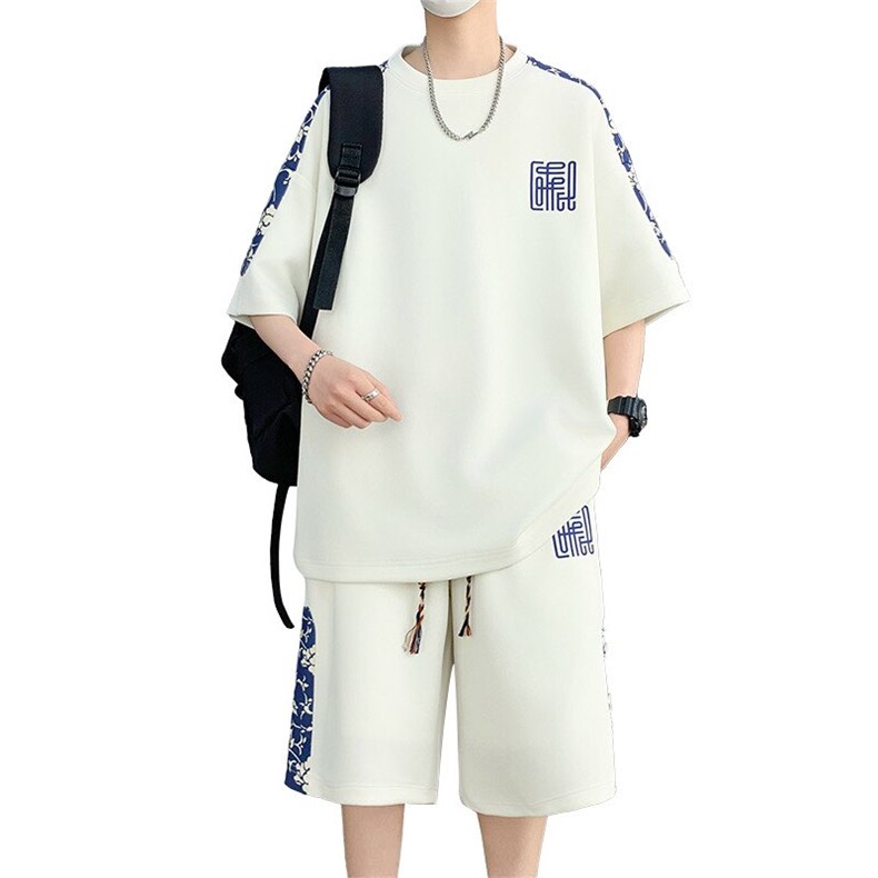 6193-P50新款2025男士休闲时尚运动套装,男装休闲套装,星座1215-1