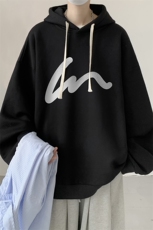 连帽卫衣男大码运动服帽衫外套WY2280-P35加绒款-P40，男装卫衣，电商A040