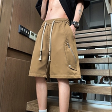 美式无影墙工装短裤男夏季宽松直筒中裤休闲五分裤A436-1502-P35，男装牛仔裤，电商A436