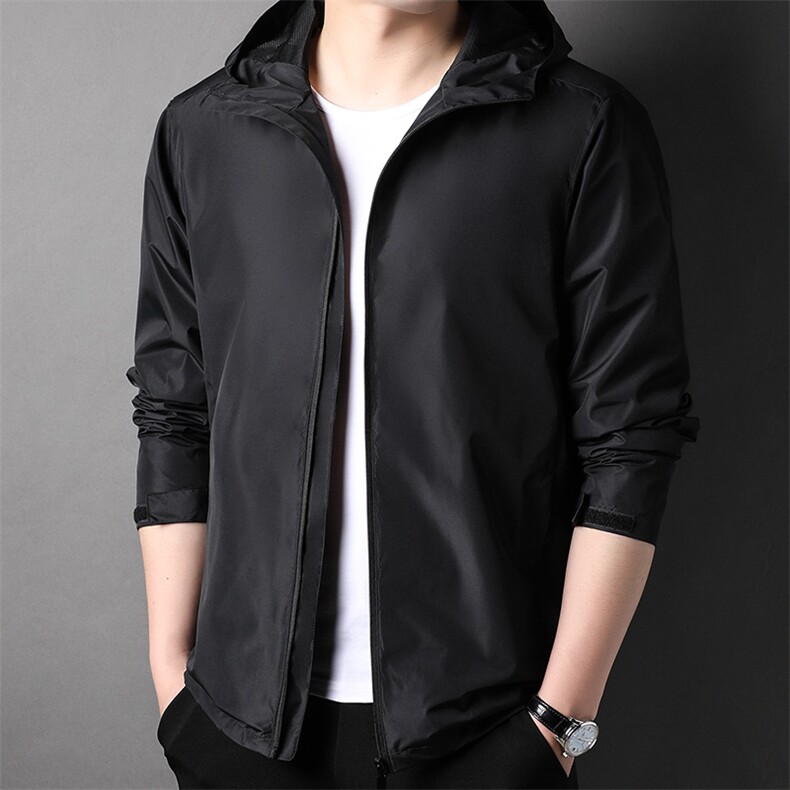 F82383钱塘2020-1春夏新款男士长袖时尚连帽防晒服量大价优P75,男装夹克,钱塘207-1