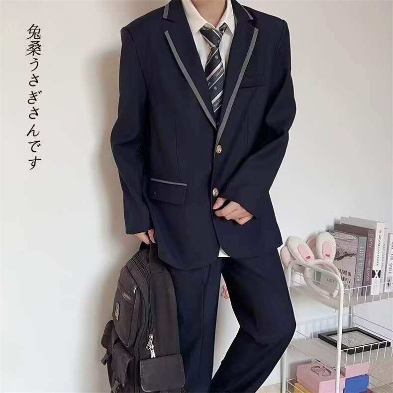 DK制服男装西装JK西服英伦学院风外套情侣装证件照服装班服外套,男装西服,星座506A
