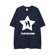 白底23新款夏季印花圆领纯棉百搭潮流短袖T恤T1126P25控38，男装T恤，电商A247-1