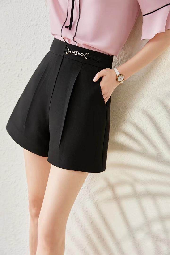 1108#白色、黑色，S-XXL，百搭短裤，其它，束索