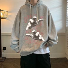 连帽卫衣男大码胖子帽衫大号运动服WY2452-P35，男装卫衣，电商A040