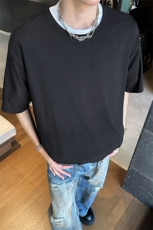 8XL-M高品质！！特大码冰丝速干T恤男透气短袖上衣纯色DX314P25，男装T恤，电商D206-1