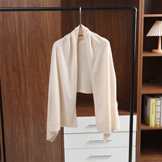 2025时尚百搭通勤简约休闲两用披肩，披肩，九月九羊绒