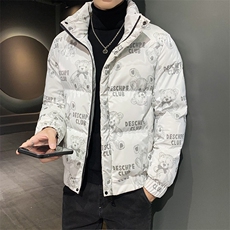 312A-5-603-P125冬季新款男士韩版棉衣立领加厚潮流棉服A，男装棉衣，星座312A-5