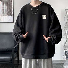 S6316-P28秋季圆领卫衣男大码韩版宽松长袖外套，男装卫衣，电商A040