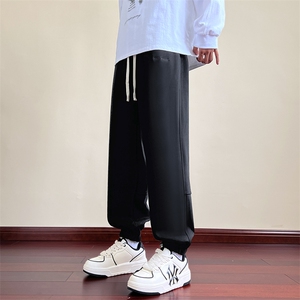 秋季新款港风美式高街vibe潮牌束脚休闲裤哈伦裤男潮 ZK3855-P38图片
