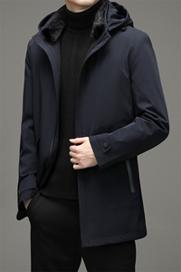 冬中年男加厚羽绒服男冬季休闲爸爸冬装外套上衣YYYR028859-P360图片