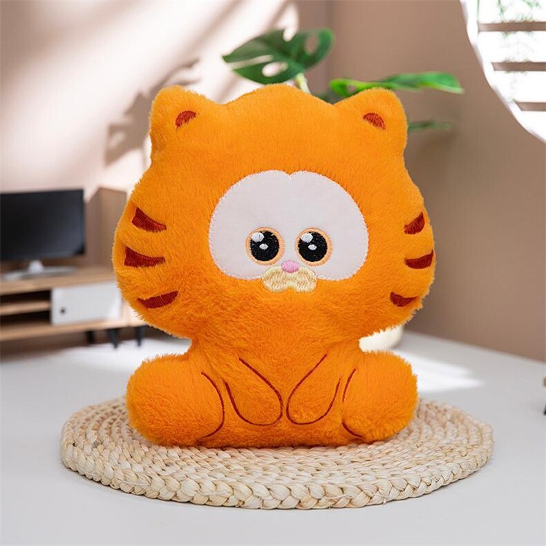简易公仔A加肥猫毛绒玩具精品八寸毛绒小肥猫菲菲猫玩偶，童话毛绒