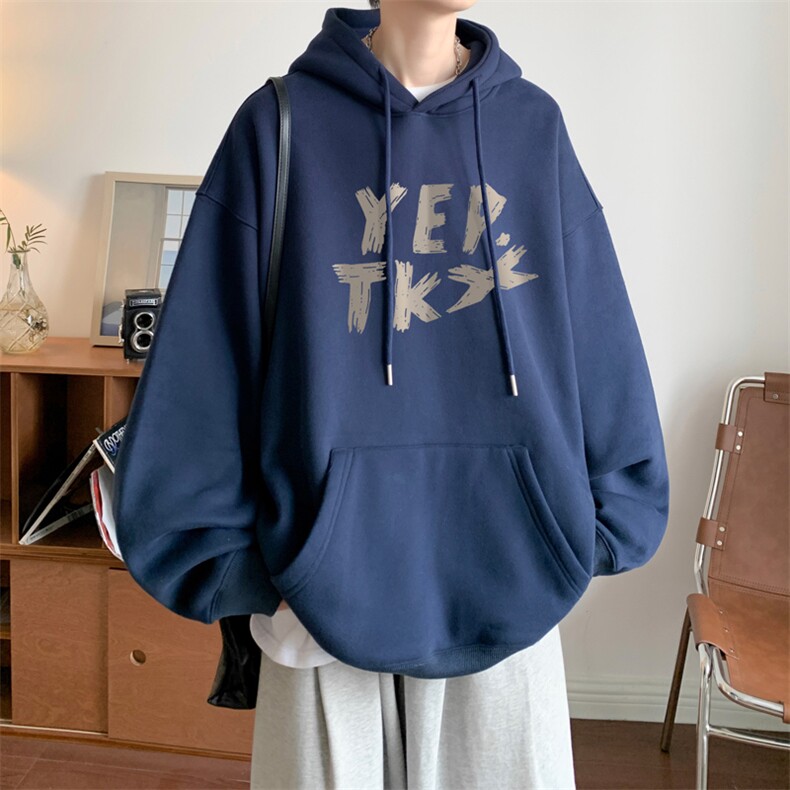 ！连帽圆领卫衣男装港风帽衫男LM146-P35,男装卫衣,电商B367