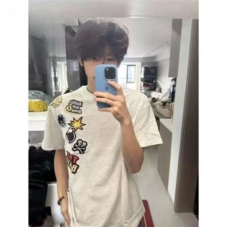 1506A/GT0530/P31卡通纯棉短袖嘻哈潮流T恤1,男装T恤,星座1506A