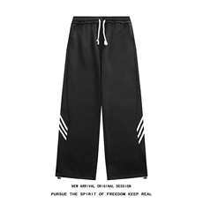 K126/P50春装新款现货高品质华棉休闲裤男运动裤卫裤大码宽松裤子，男装休闲裤，电商基地A050