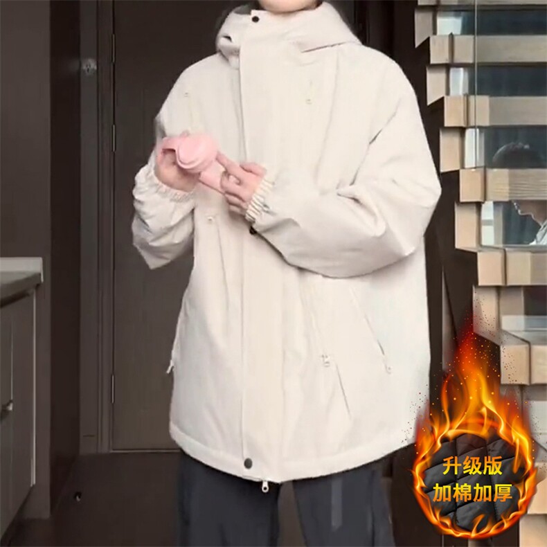 MY6160/P85加棉加厚棉衣男防风防水冲锋衣棉服棉袄大码,男装夹克,电商A141