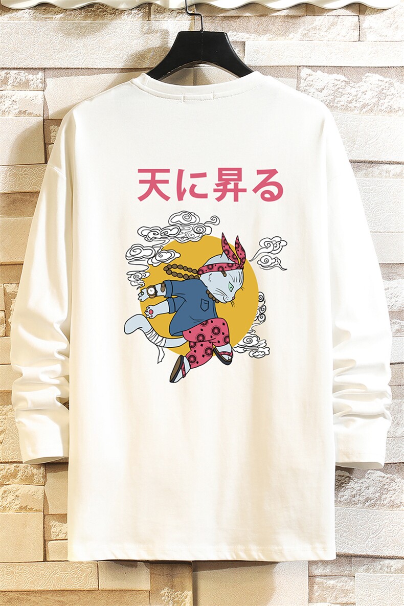 TX3012-P28加绒款-P35纯棉长袖t恤男大码圆领打底衫体恤砖墙,男装T恤,电商A040A