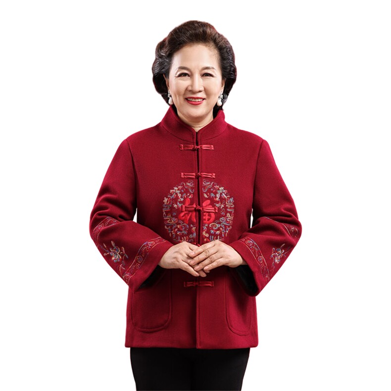 时尚潮流2024年秋季中老年男女款开衫外套单件长袖,女装羊毛衫,衣恋羊绒