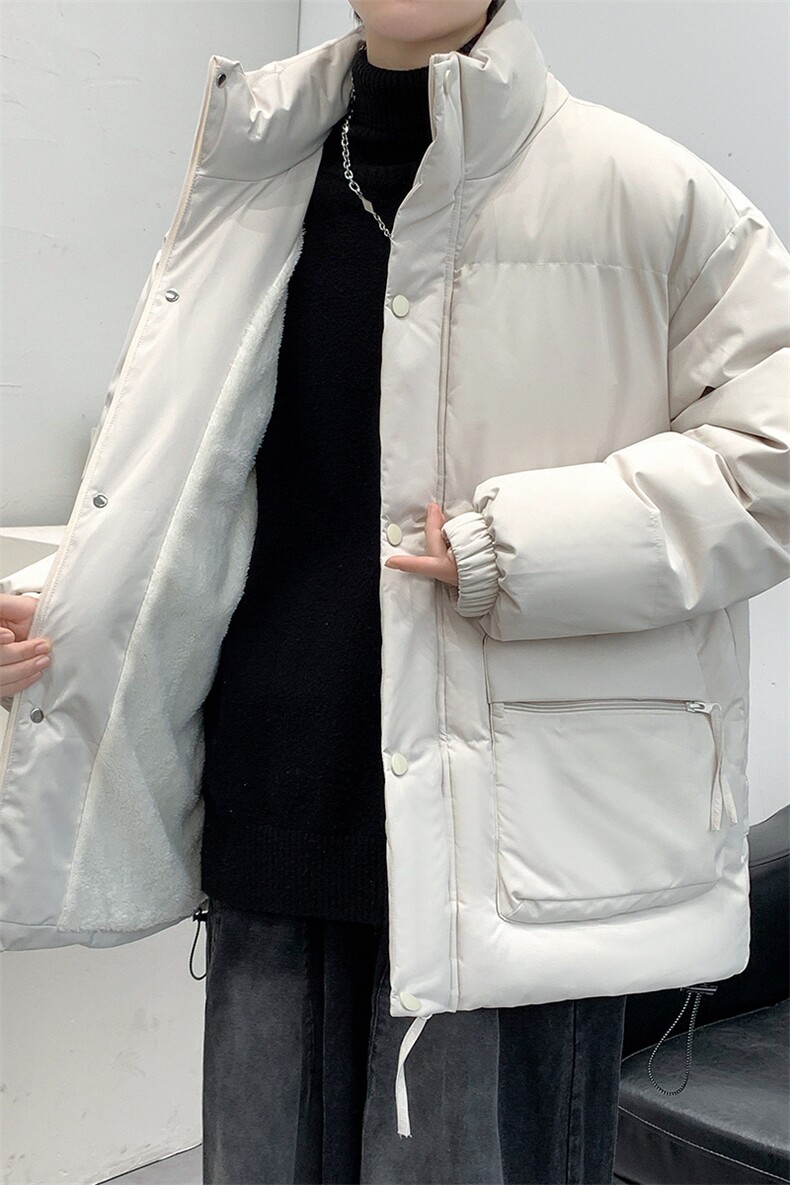 冬上新加棉加厚棉服港风运动立领棉衣外套男女8349-P115控价158,男装棉衣,电商A441-1