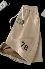 大主推港风宽松麂皮绒五分裤男短裤X416b-1-DK369-P45限58，男装牛仔裤，星座416B-1