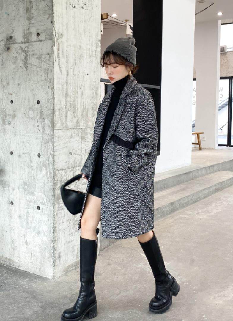 尼料大衣，其它，女人家淼漫