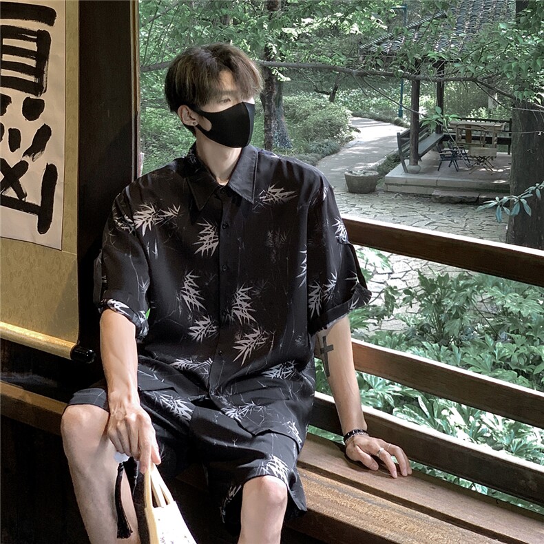 单竹节套装TZ77829特P50衬衫DCS77830特P30DK77831特P20套装控98,男装衬衫,星座226-1