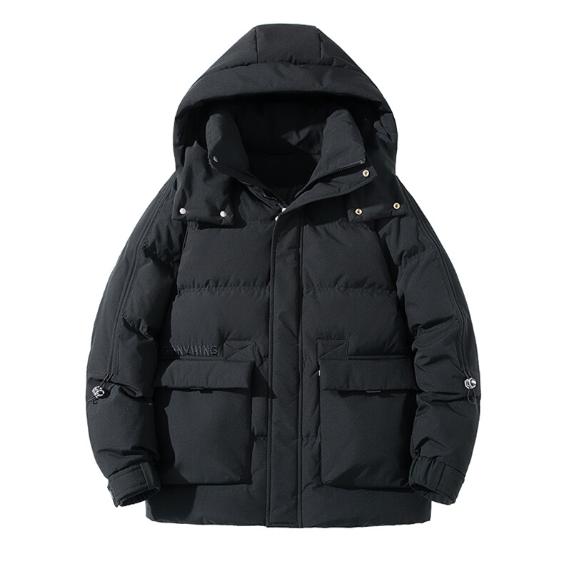 连帽羽绒服男士冬季商务休闲上衣中年加厚保暖外套QS2388-P255,男装羽绒服,星座1105-3